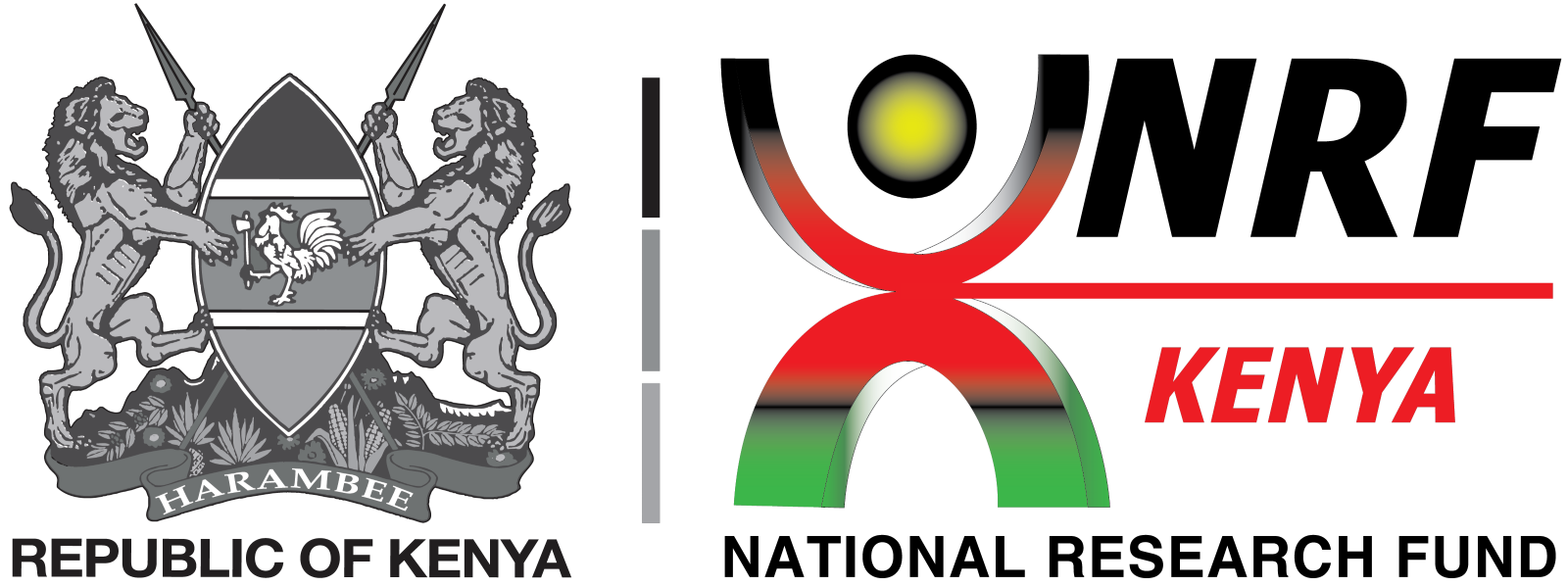 National Research Fund & Republic of Kenya Combined Logo
